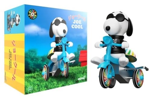 Peanuts Super Cycles Vehicle Joe Cool (Black w/ Blue Trike) - MangaShop.ro