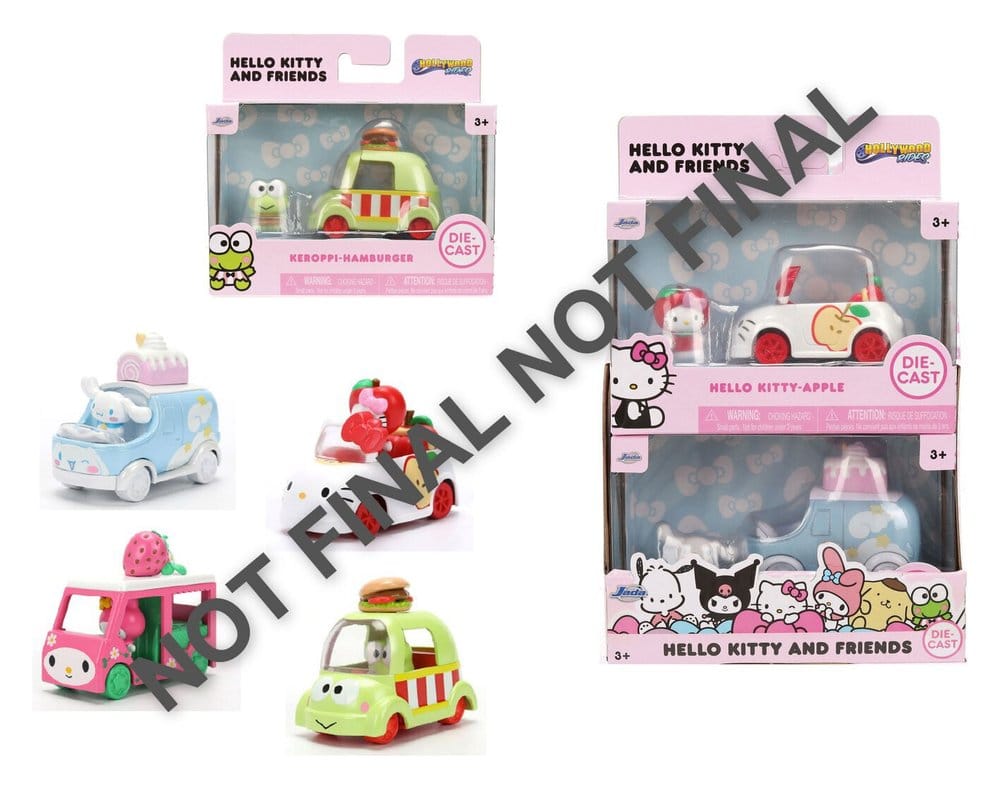 Sanrio Diecast Vehicles 1/55 Wave 1 Assortment (8) - MangaShop.ro