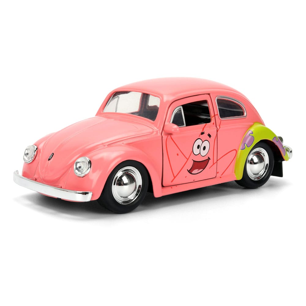 Spongebob Squarepants Diecast Model 1/32 1959 VW Beetle Patrick - MangaShop.ro