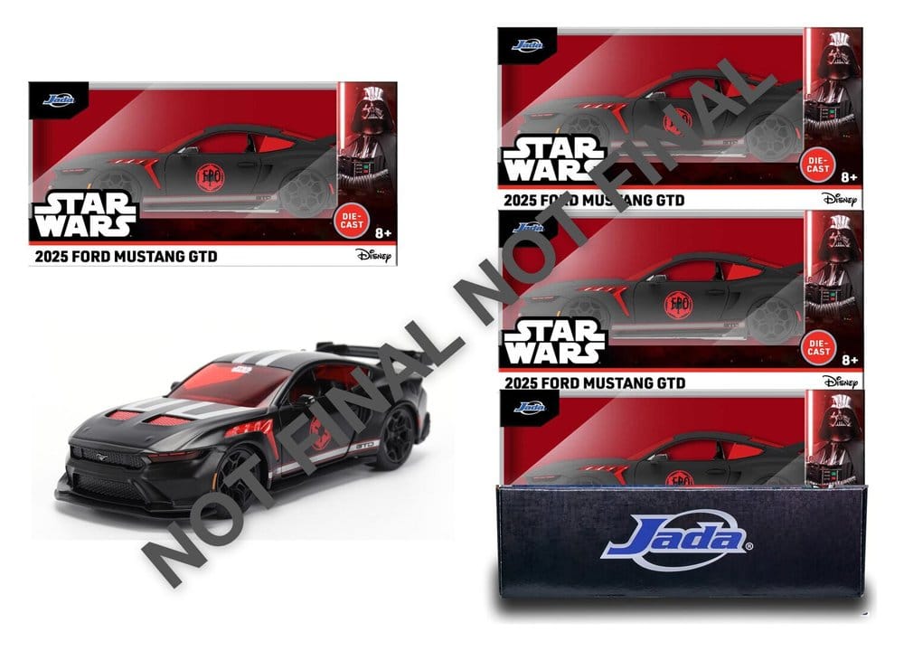 Star Wars Diecast Model 1:32 Darth Vader 2005 Ford Mustang GTD Assortment (6) - MangaShop.ro