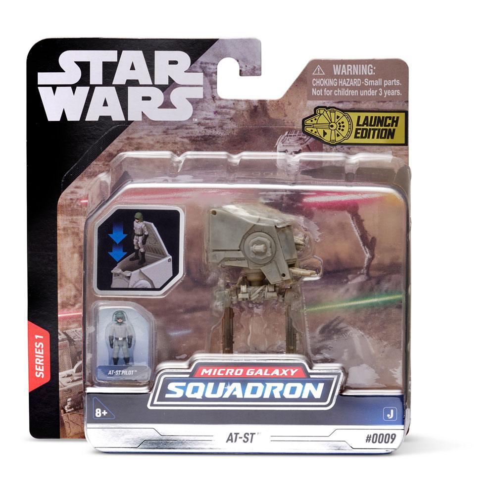 Star Wars Micro Galaxy Squadron Vehicle with Figure AT-ST 7,5 cm - MangaShop.ro