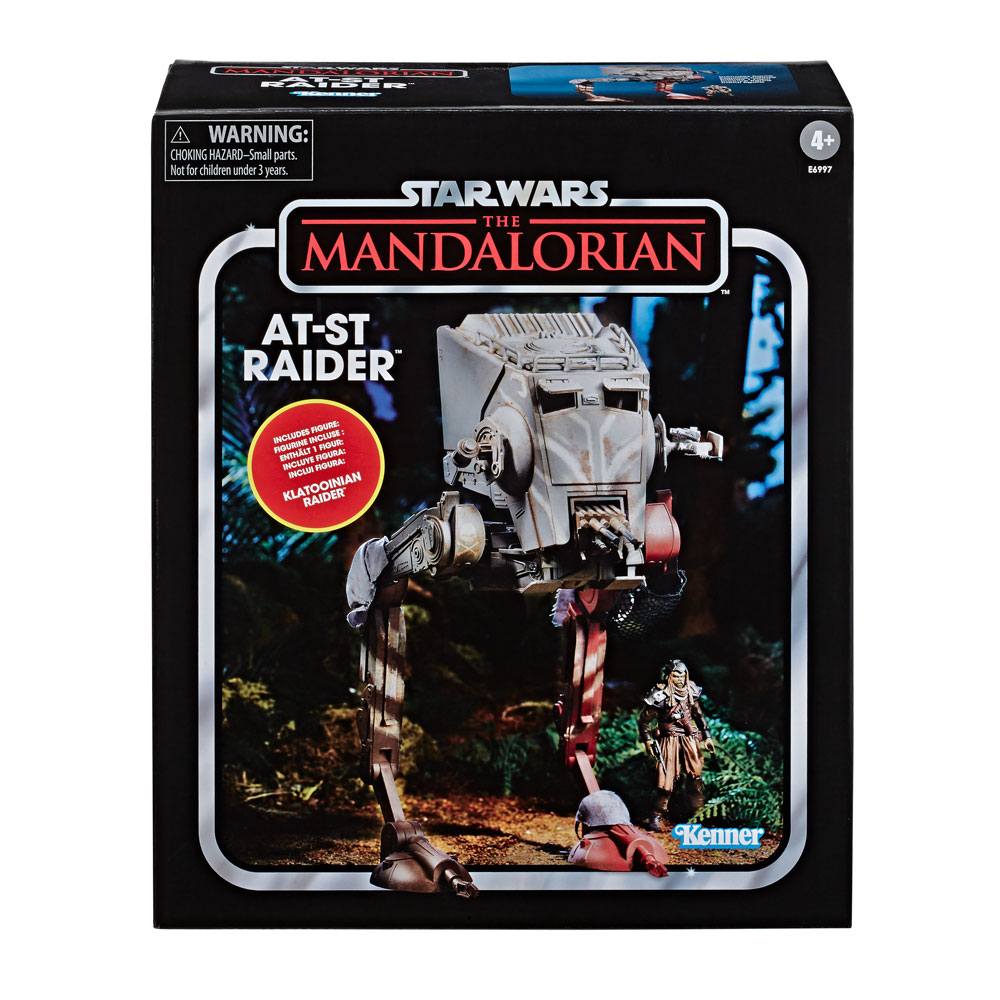 Star Wars The Mandalorian Vintage Collection Vehicle AT-ST Raider & Klatooinian - MangaShop.ro