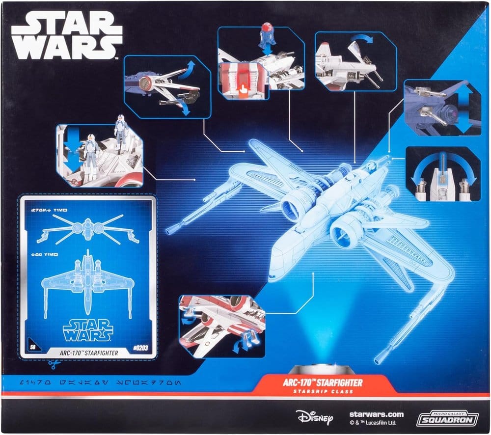 Star Wars Deluxe Vehicle ARC 170 20 cm (Series 8) - MangaShop.ro