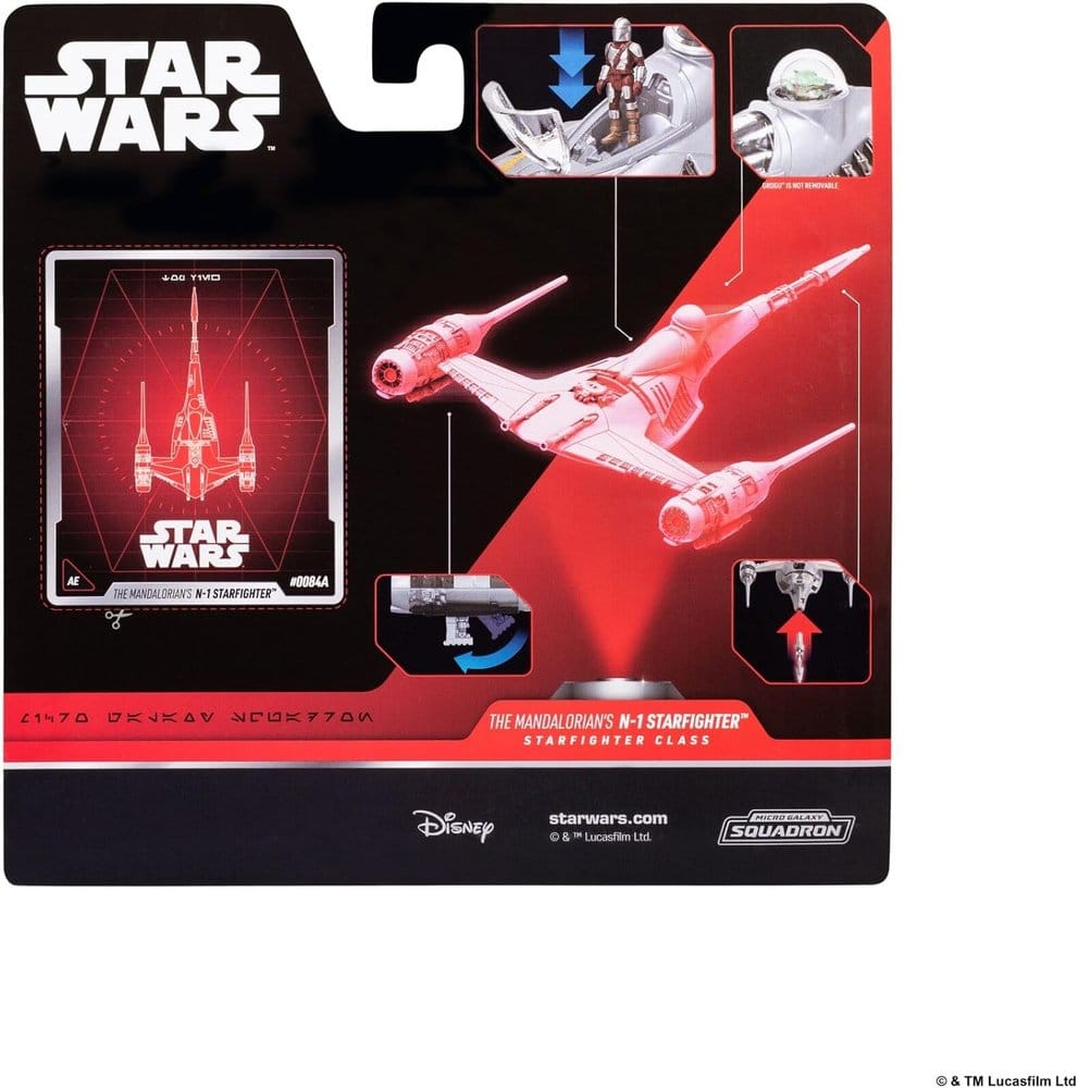 Star Wars Medium Vehicle N1 with Mando 13 cm - MangaShop.ro