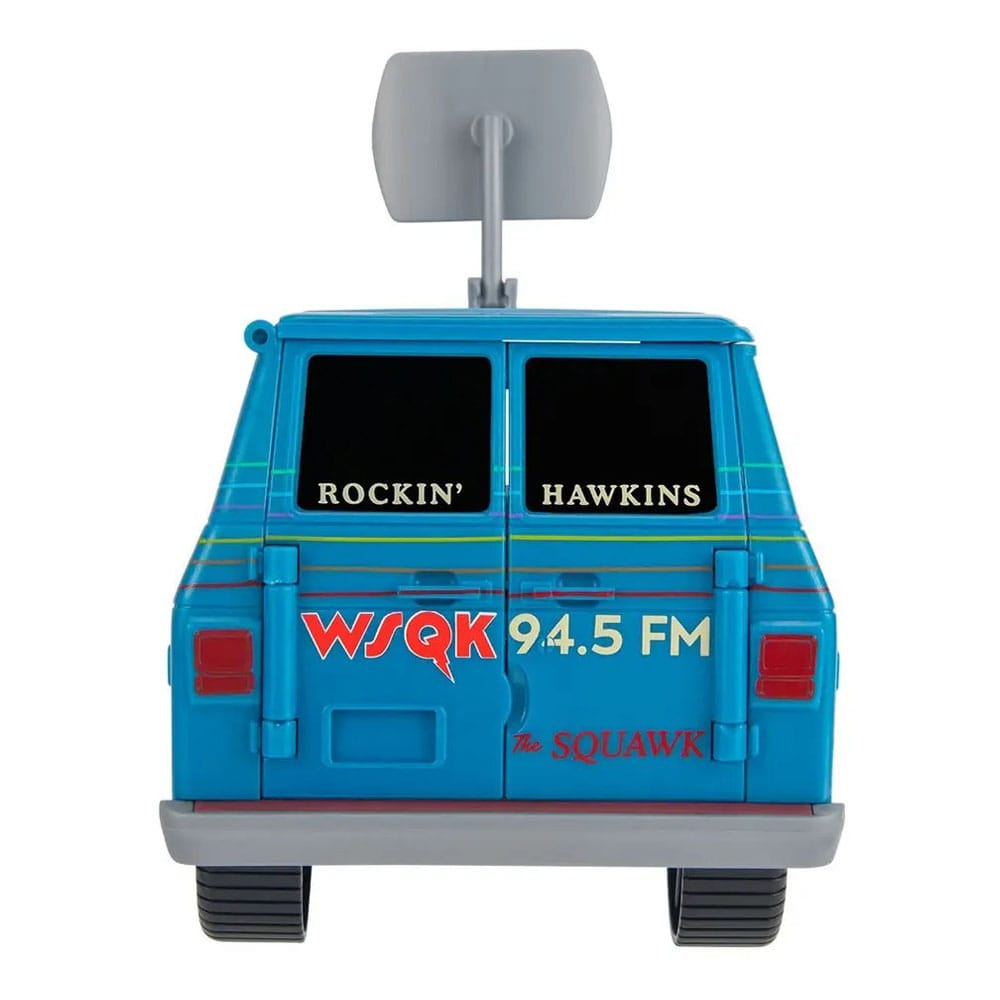 Stranger Things World Of Figure & Vehicle Vehicle with Action Figuree The Squawk van Playset with Steve - MangaShop.ro