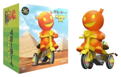 Super7 Super Cycles Vehicle Mummy Boy (Orange w/ Yellow Trike) - MangaShop.ro