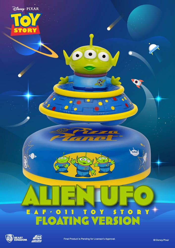 Toy Story Egg Attack Floating Model Alien UFO 6 cm - MangaShop.ro